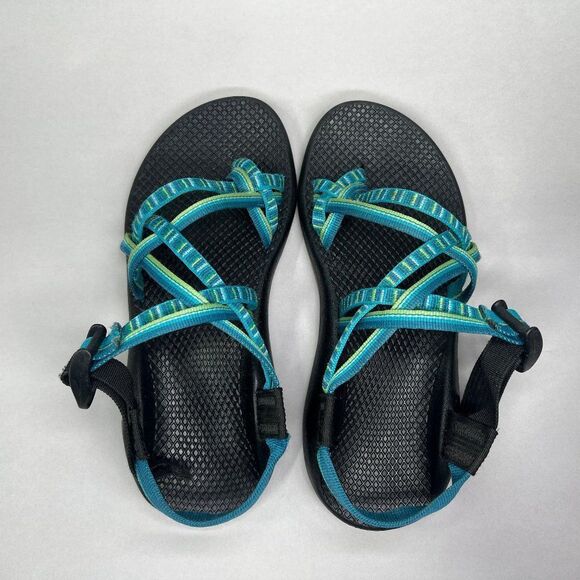 Chaco Z/X2 Classic Sandals Women's 7 Blue Strappy Outdoor Athletic Hiking Water - Picture 7 of 8